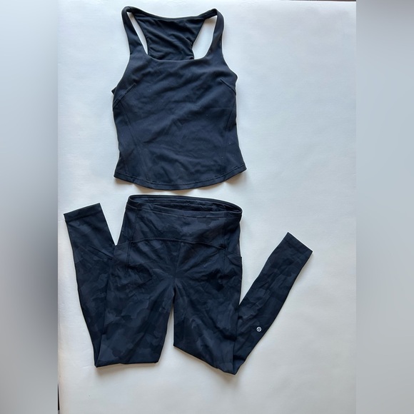 lululemon athletica Pants - SET Lululemon Athletica Black Camouflage Leggings